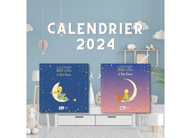 The Little Prince's new 2024 calendars!